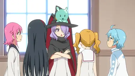 Houkago no Pleiades - 02 (BD 1080p HEVC AAC