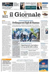 il Giornale - 6 Ottobre 2024