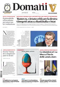 Domani - 10 Novembre 2025