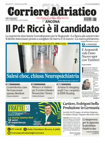 Corriere Adriatico Ancona - 13 Marzo 2025