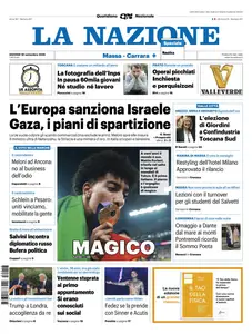 La Nazione Massa Carrara - 18 Settembre 2025
