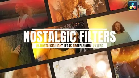 Nostalgic Light Leaks Professional Filters For DaVinci Resolve 56730460