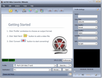 ImTOO Video Converter Ultimate v6.0.9 Build 0910 Portable