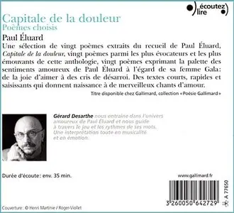 Paul Éluard, "Capitale de la douleur: Poèmes choisis"
