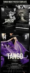 GraphicRiver Tango Night Poster Template & Tango Night-Flyer