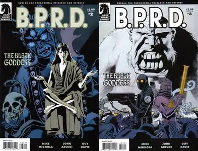 B.P.R.D. Black Goddess ( 5 of 5 ) Complete 