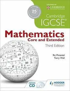 Cambridge IGCSE Mathematics: Core & Extended, 3rd edition