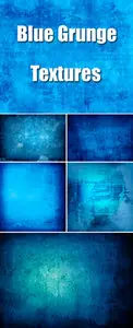 Stock Photo - Blue Grunge Textures