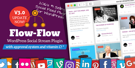 CodeCanyon - Flow-Flow v3.0.1 - WordPress Social Stream Plugin - 9319434