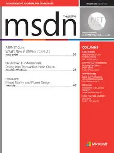 MSDN Magazine - August 2018