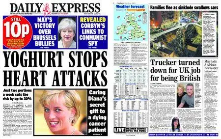 Daily Express – February 16, 2018