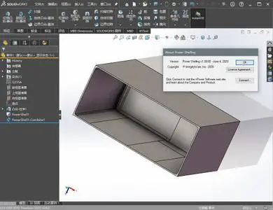 Power Shelling 1.0 for DS SolidWorks