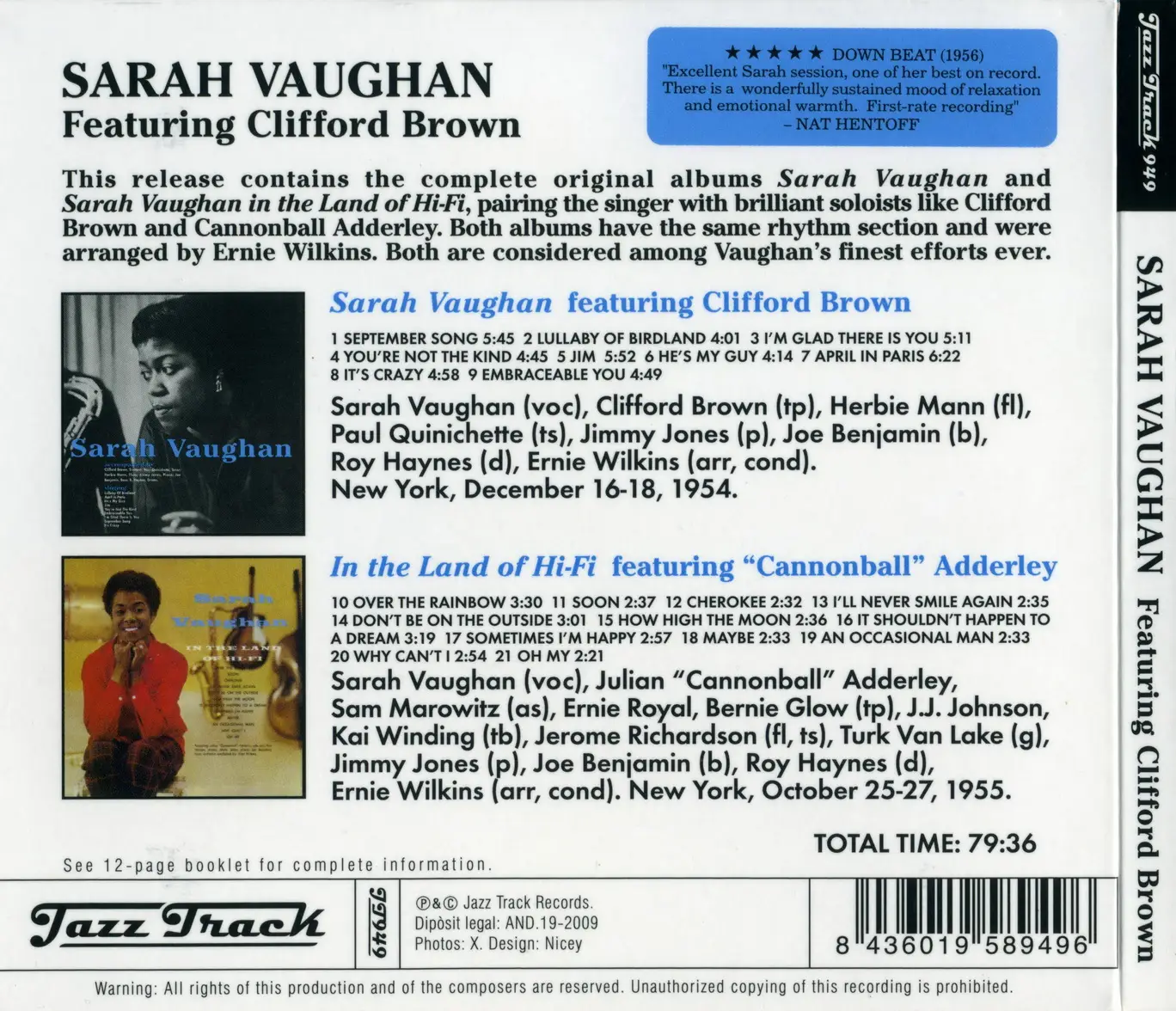 Free Sarah Vaughan Clifford Brown Rar Software