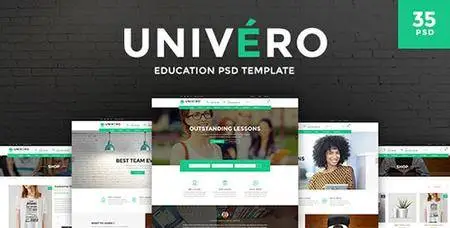 ThemeForest - Univero v1.0 - Education PSD Template - 19530580