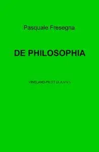 DE PHILOSOPHIA