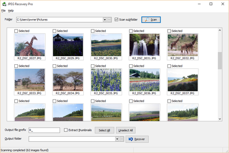 eWorld JPEG Recovery Pro 6.1