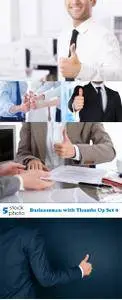 Photos - Businessman with Thumbs Up Set 8