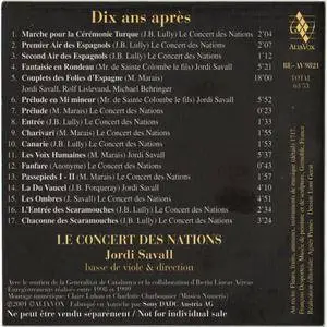 Jordi Savall & Le Concert des Nations - Tous les matins du Monde (2001) {Alia Vox CD & Bonus CD AV9821}