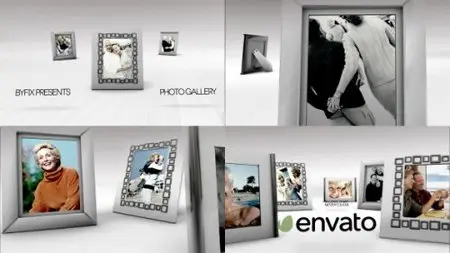 White Photo Gallery - After Effects Project (Videohive)