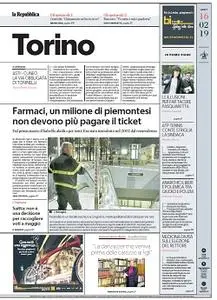 la Repubblica Torino - 16 Febbraio 2019
