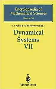 Dynamical Systems VII: Integrable Systems Nonholonomic Dynamical Systems (Encyclopaedia of Mathematical Sciences) (v. 7)