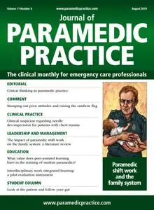 Journal of Paramedic Practice - August 2019