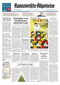 Hannoversche Allgemeine Zeitung - 20.12.2012