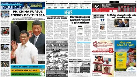 Philippine Daily Inquirer – November 21, 2018
