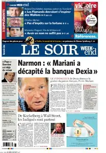 LE SOIR 15 16 OCTOBRE 2011