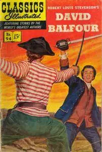 Classics Illustrated 094 David Balfour Robert Louis Stevenson