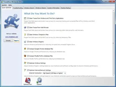 TweakNow WinSecret 2012 v4.2 Portable