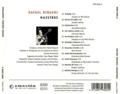 Rafael Riqueni - Maestros (1994)