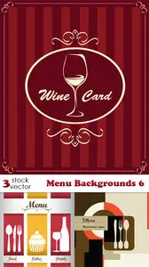 Vectors - Menu Backgrounds 6