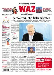 WAZ Westdeutsche Allgemeine Zeitung Essen-Werden - 02. Juli 2018