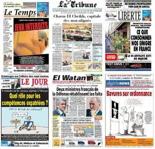 Algerian newspapers-15.07.2009