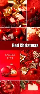 Stock Photo - Red Christmas