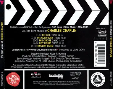 Deutsches Symphonie-Orchester Berlin, Carl Davis - The Film Music of Charles Chaplin (1996)