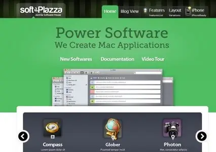 Joomla Premium Templates - Soft Plazza