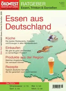 Ökotest Sonderheft Essen aus Deutschland N0911