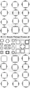 Vectors - Ornate Vintage Frames 48