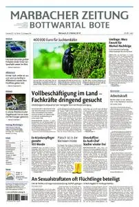 Marbacher Zeitung - 31. Oktober 2018