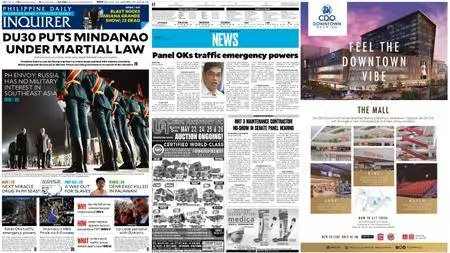 Philippine Daily Inquirer – May 24, 2017