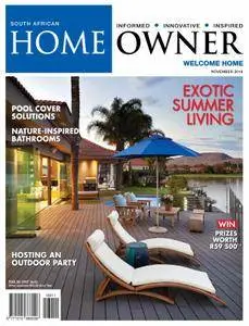 South African Home Owner - November 2016