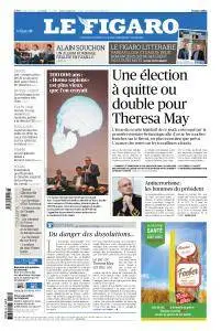 Le Figaro du Jeudi 8 Juni 2017