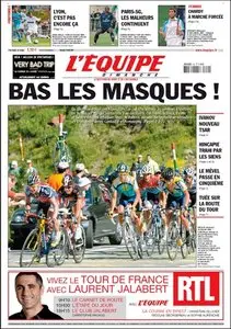 L'Équipe, du Dimanche 19 Juillet 2009.