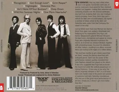 Detective - Detective (1977) [2010 Rock Candy Remaster]