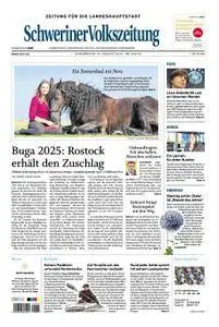 Schweriner Volkszeitung Zeitung für die Landeshauptstadt - 30. August 2018