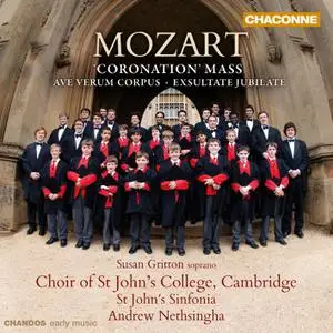 Choir of St John's College, Cambridge - Mozart: Coronation Mass, Ave Verum Corpus, Missa Brevis (2012/2022) [24/96]