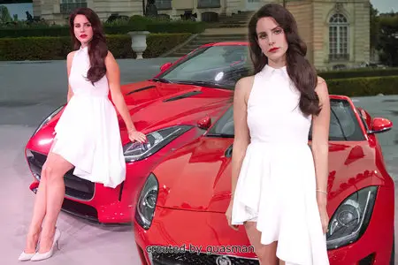 Lana Del Rey - Jaguar F-Type Photoshoot 2012