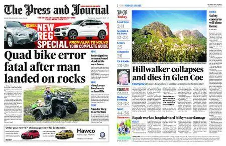 The Press and Journal Highlands and Islands – August 23, 2017